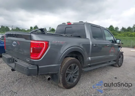 2023 Ford F-150 Xlt из США, поврежденный, VIN 1FTFW1E87PFB31737